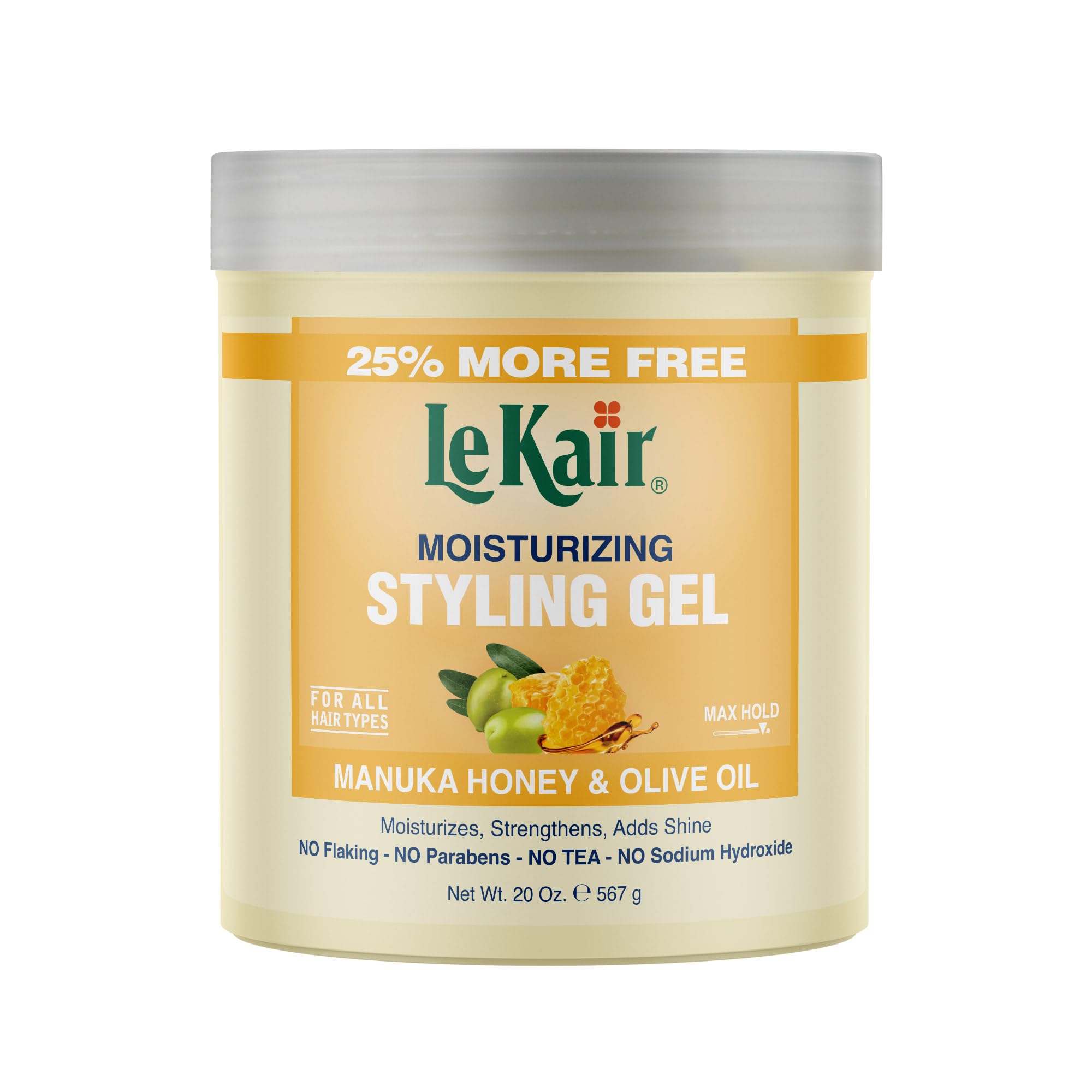 Amazon.com : LeKair Manuka Honey & Olive Oil Moisturizing Styling